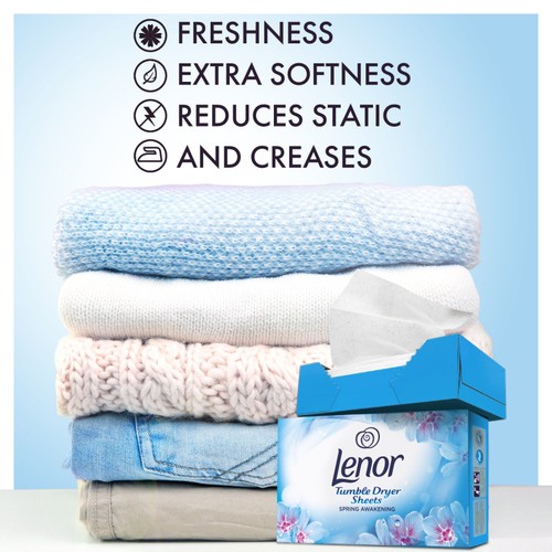 Lenor Fabric Tumble Dryer Sheets Spring Awakening