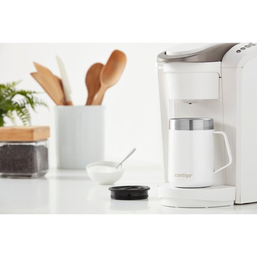Contigo Streeterville Desk Mug 420ml Insulated Splash Proof White