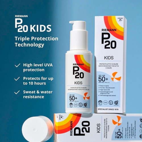 P20 Kids SPF 50+ Sun Cream