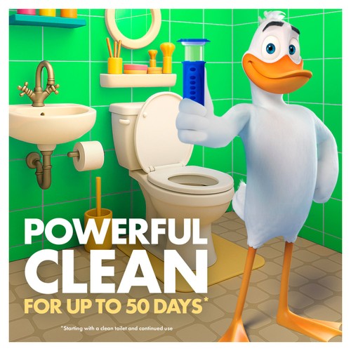 Duck Toilet Fresh Discs Holder Lime