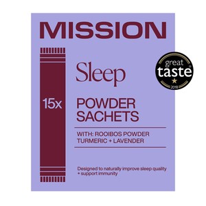 MISSION Sleep Rooibos Powder Sachets with Turmeric + Lavender