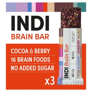 INDI Gut Bar Berry and Nut High Fibre Multipack