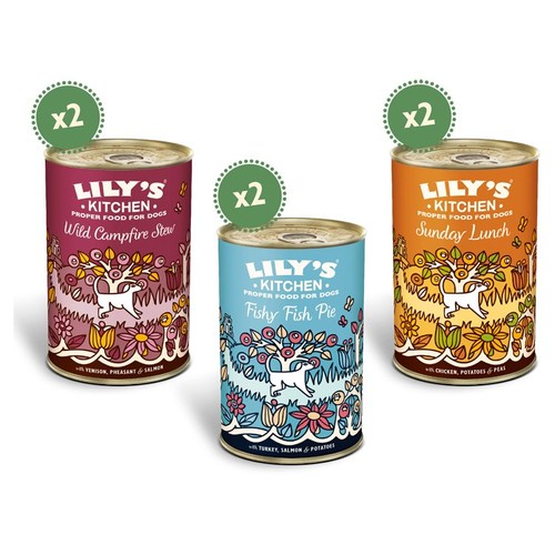 Lily's Kitchen Grain-Free Recipes for Dogs Multipack