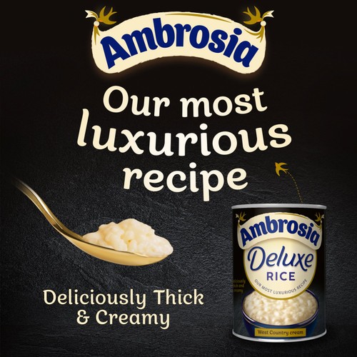 Ambrosia Deluxe Rice Pudding Dessert Tin