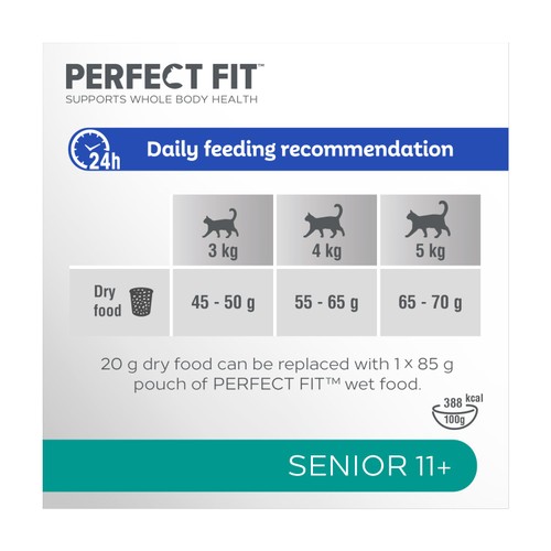 Perfect Fit Senior Dry Cat Food Chicken