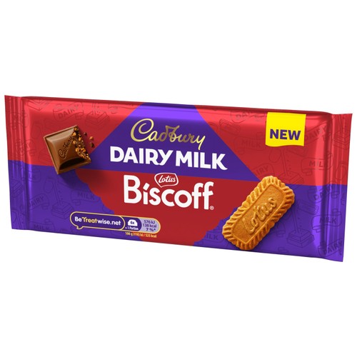 Cadbury Dairy Milk Biscoff Biscuit Chocolate Bar