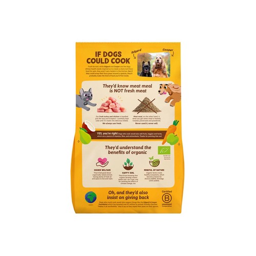 Edgard & Cooper Gluten Free Dog Food Organic Free-Range Turkey & Chicken