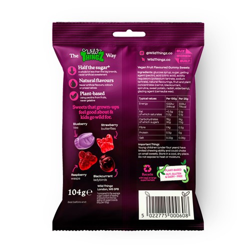 Wild Thingz Sweets Berry Mix