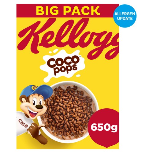 Kellogg's Coco Pops Chocolate Breakfast Cereal 