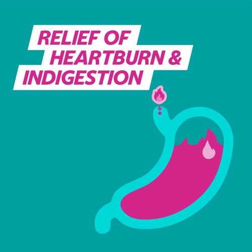 Gaviscon Double Action Tabs Heartburn Indigestion Mixed Berry