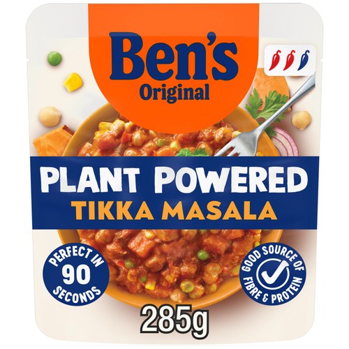 Ben's Original Plant Powered Vegan Tikka Masala Curry Meal