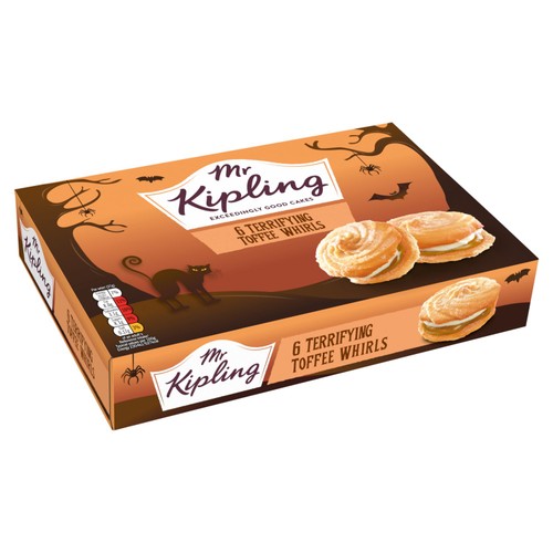 Mr Kipling Halloween Toffee Terror Whirls