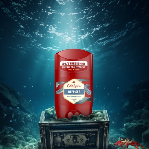 Old Spice Men's Deodorant Stick Deep Sea