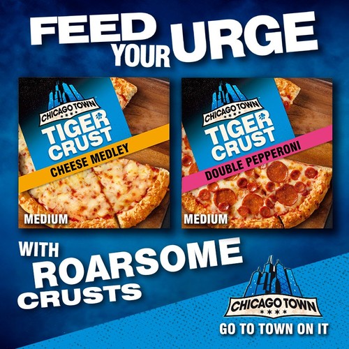 Chicago Town Tiger Crust Cheese Medley Pizza