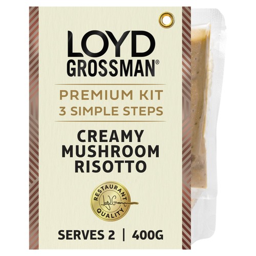 Loyd Grossman Creamy Mushroom Risotto Kit