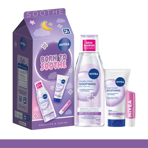 NIVEA Born to Soothe Carton Gift Set