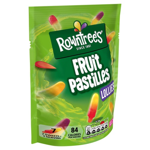 Rowntrees Fruit Pastilles Lollies Pouch