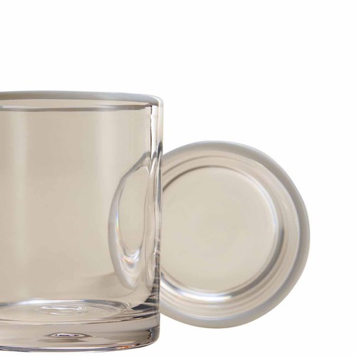 M&S Contrast Rim Tumbler Set, White