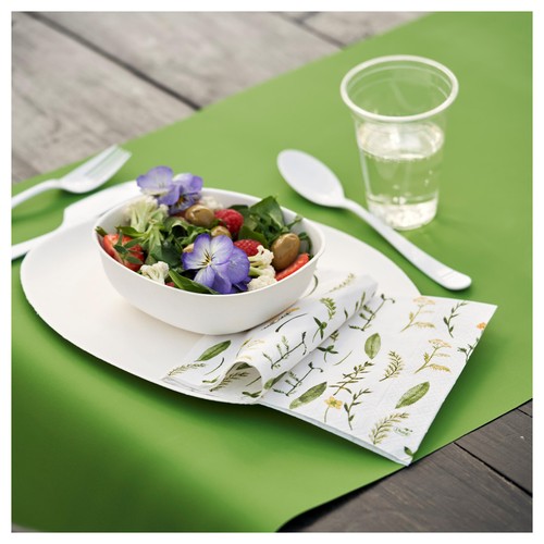 White Bagasse 14cm Party Bowls