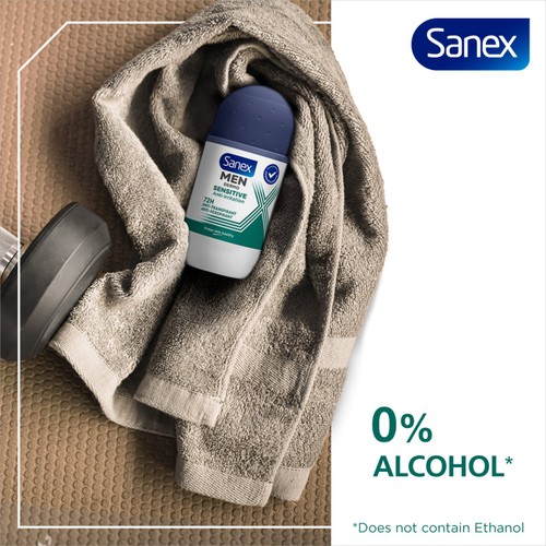 Sanex Men Sensitive Antiperspirant Roll-On Deodorant