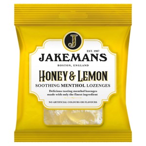 Jakemans Honey & Lemon Lozenges 160g