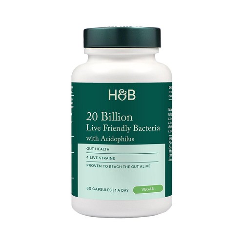 Holland & Barrett 20 Billion Live Friendly Bacteria Capsules