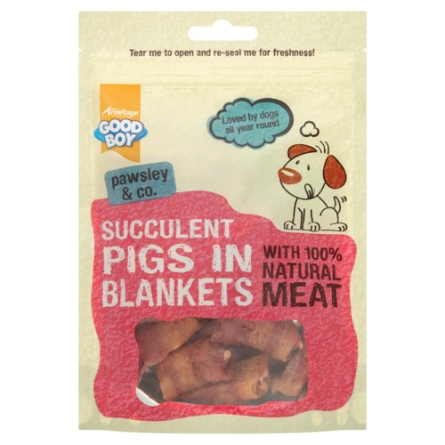 Good Boy Pigs in Blankets Dog Treats