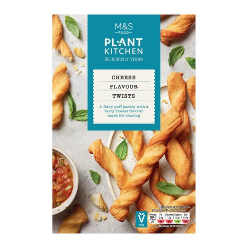M&S Plant Kitchen Cheese Flavour Twists