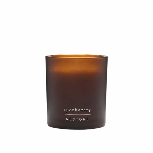 M&S NEW Restore Boxed Candle, Amber