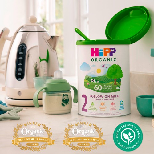 HiPP Organic 2 Follow on Baby Milk Powder Formula From 6 Months 
