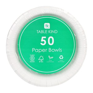 Talking Tables Table Kind White Bowls