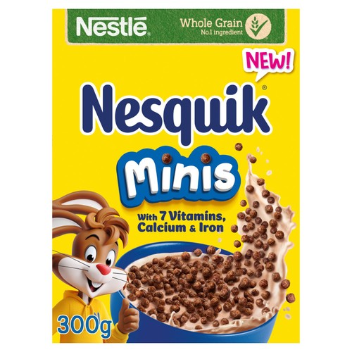 Nesquik Chocolate Minis Breakfast Cereal
