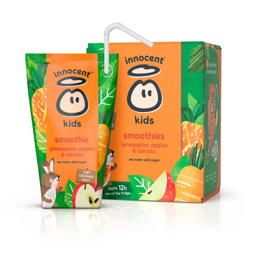 Innocent Kids Pineapples, Apples & Carrots Smoothie