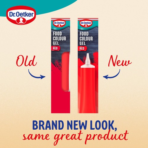 Dr. Oetker Red Food Colouring Gel