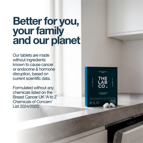 The Lab Co. Dishwasher Tablets Fragrance Free 