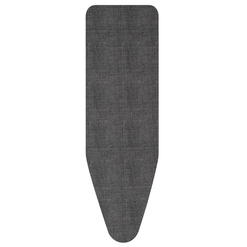 Brabantia 124cm x 45cm Denim Black Ironing Board Cover 2mm foam