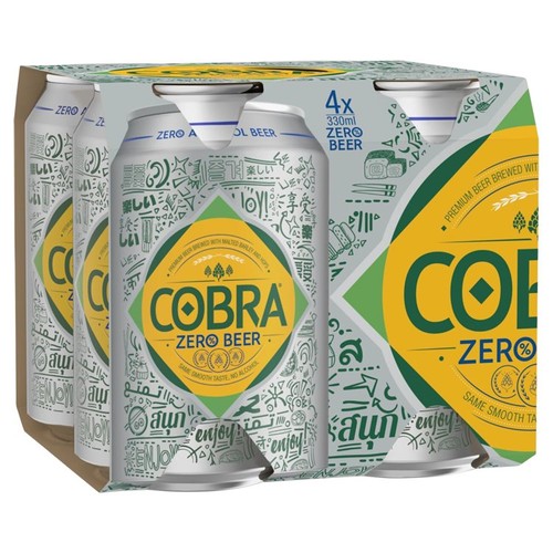 Cobra Zero Premium Alcohol Free Beer