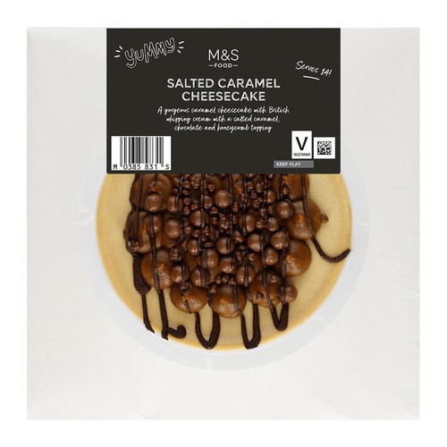 M&S Salted Caramel Cheesecake