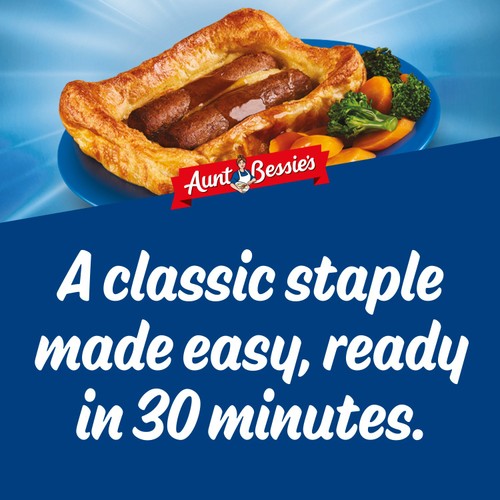Aunt Bessie's Vegetarian Toad in the Hole Ready Meal