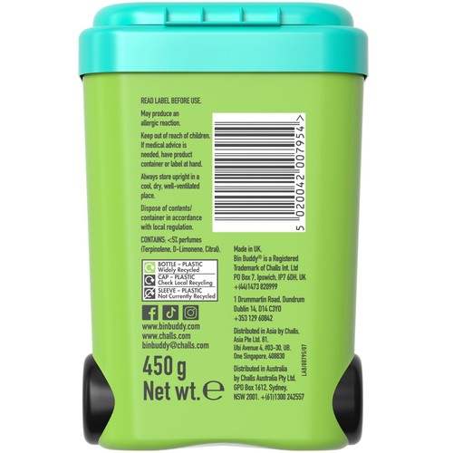Bin Buddy Original Deodoriser Citrus Zest
