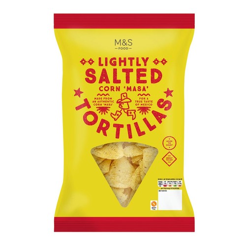 M&S Lightly Salted Tortilla Chips