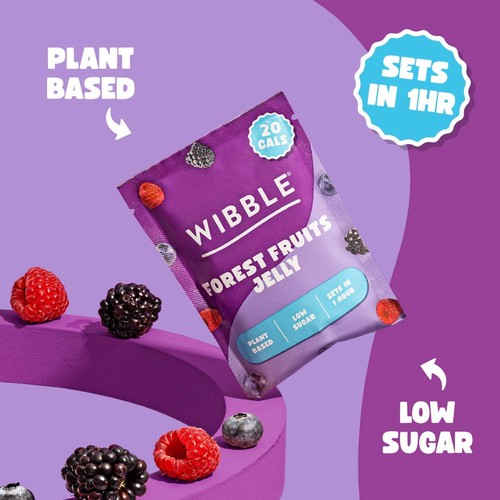 Wibble Plant-based Double Berry Jelly Crystals