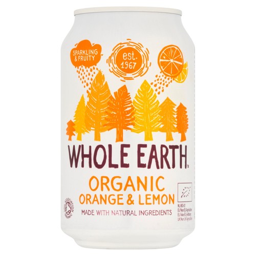 Whole Earth Organic Sparkling Orange & Lemon
