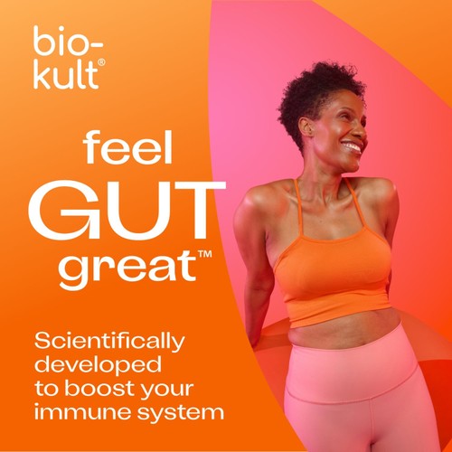 Bio-Kult Boosted Extra Strength Probiotics Gut Supplement Capsules