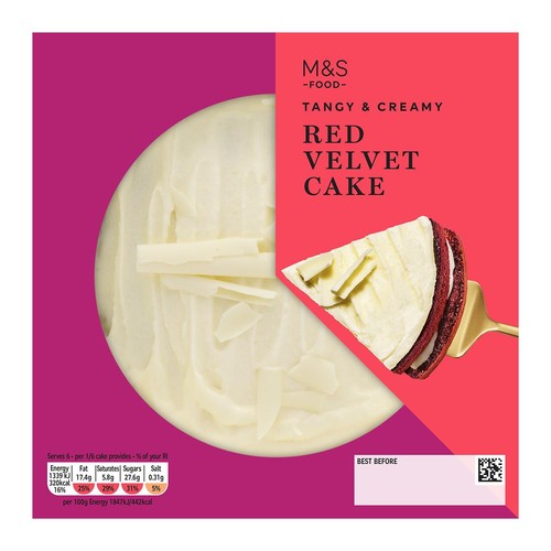 M&S Red Velvet Cake