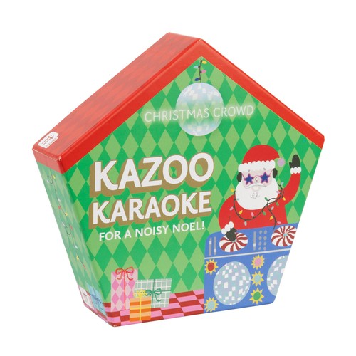 Talking Tables Fun Guy Santa Kazoo Karaoke Game
