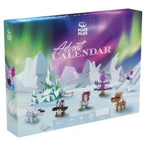 Plus-Plus Santa's Northern Lights Adventure Advent Calendar