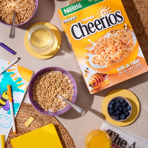 Cheerios Honey Multigrain Breakfast Cereal