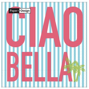 Ciao Bella 3 Ply Napkins
