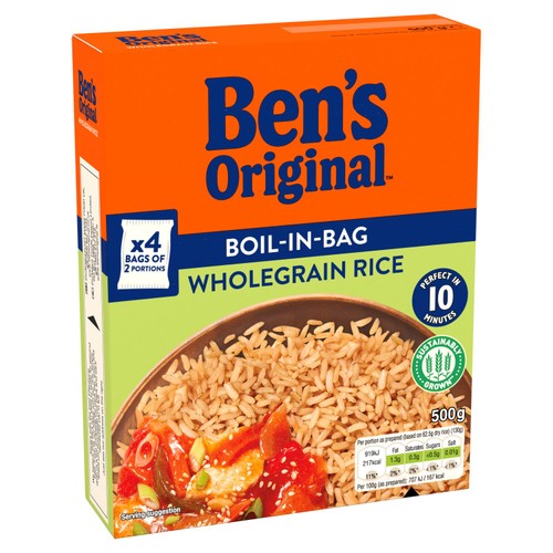 Ben's Original Boil In Bag Wholegrain Rice